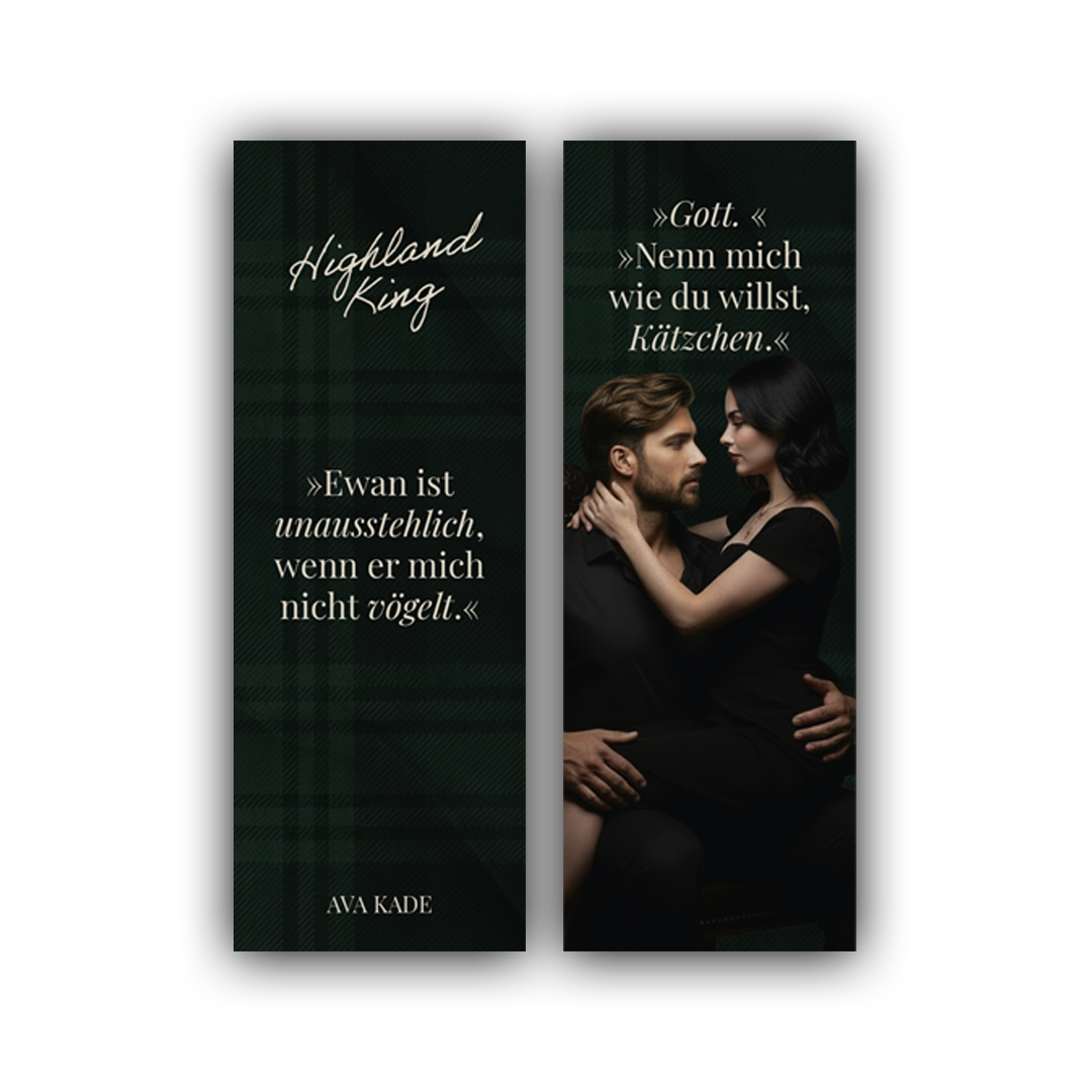 Highland King Lesezeichen Erin & Ewan